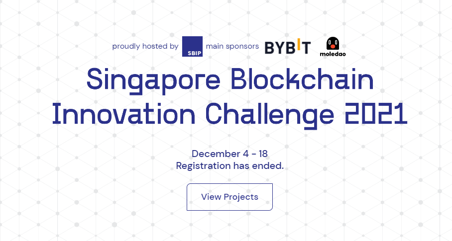 Singapore Blockchain Innovation Challenge 2021