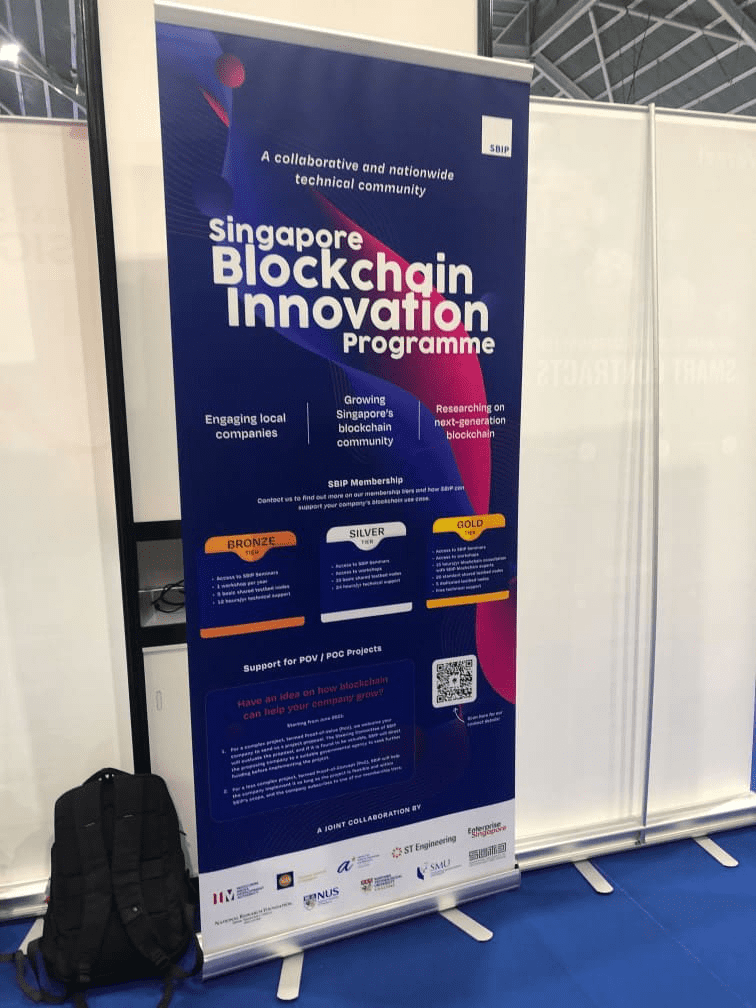 Singapore Blockchain Innovation Programme Banner