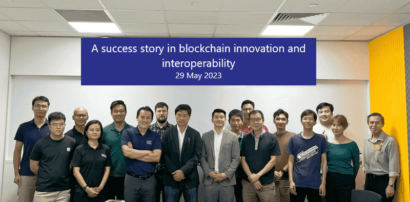 A Success Story in Blockchain Innovation and Interoperability